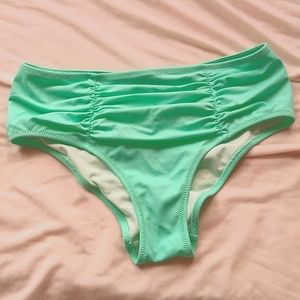VS bikini bottoms in mint green - XS NWOT